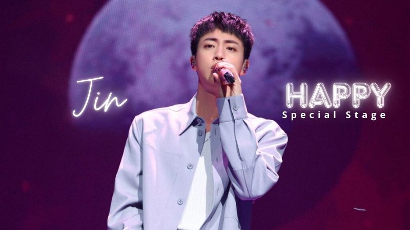 Jin presenta ‘Happy Special Stage LIVE’