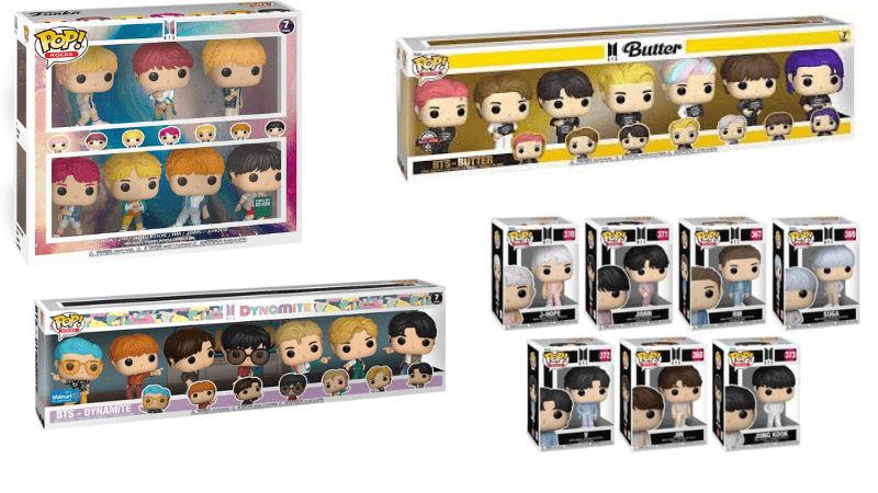 BTS y Funko Pop