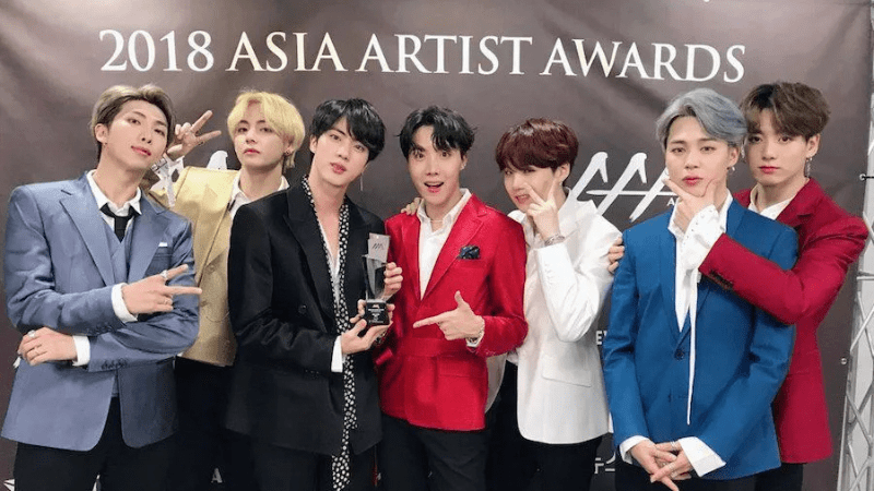 asian artist awards bts