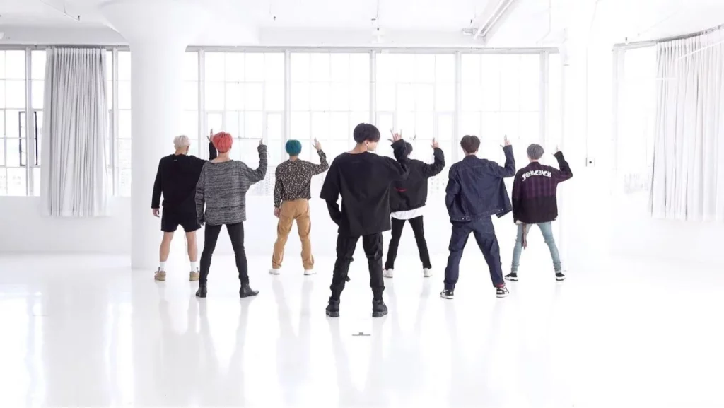 coreografias de BTS