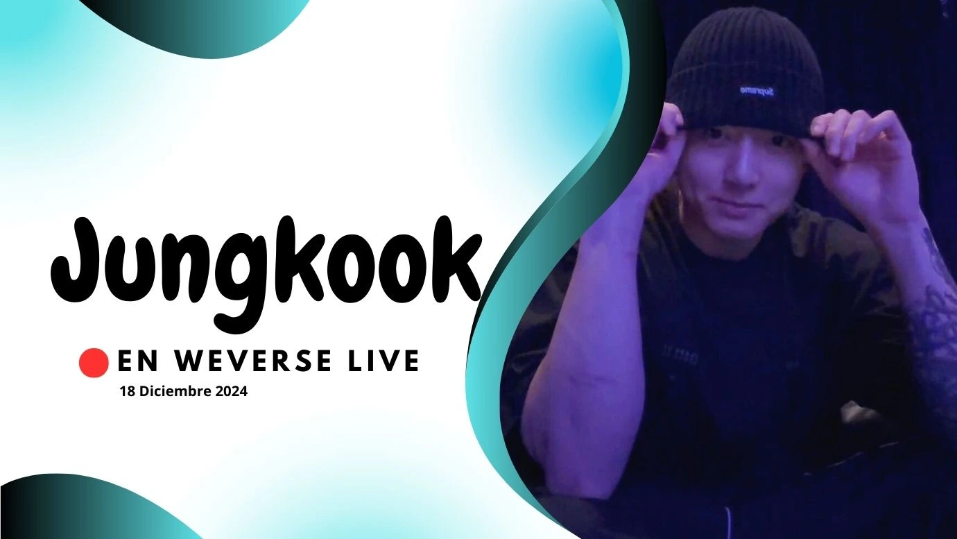 Jungkook sorprendió a ARMY con un live sorpresa