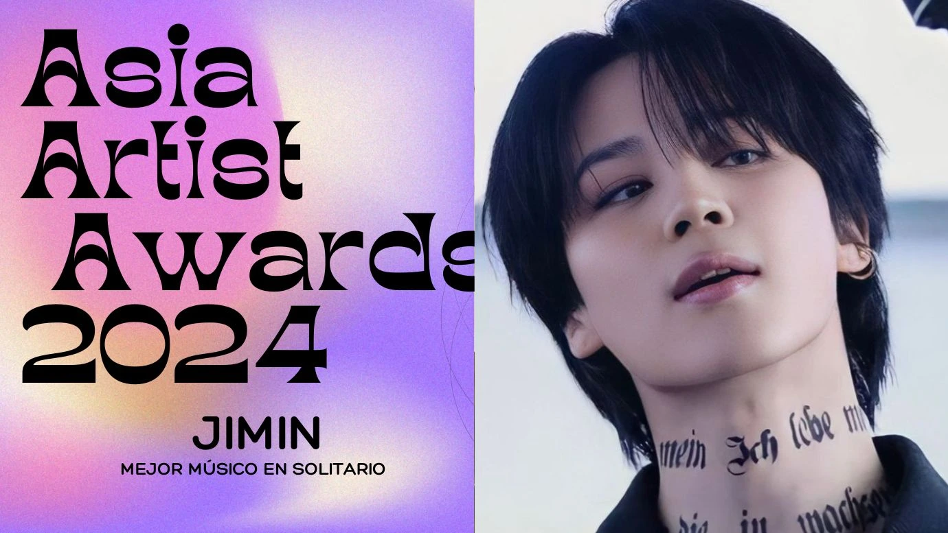 «Mejor Músico Solista» para Jimin en los Asia Artist Awards 2024