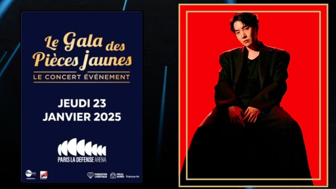 J-Hope asistirá a la «Gala des Pièces Jaunes 2025»