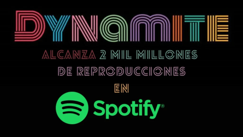 "Dynamite" en Spotify