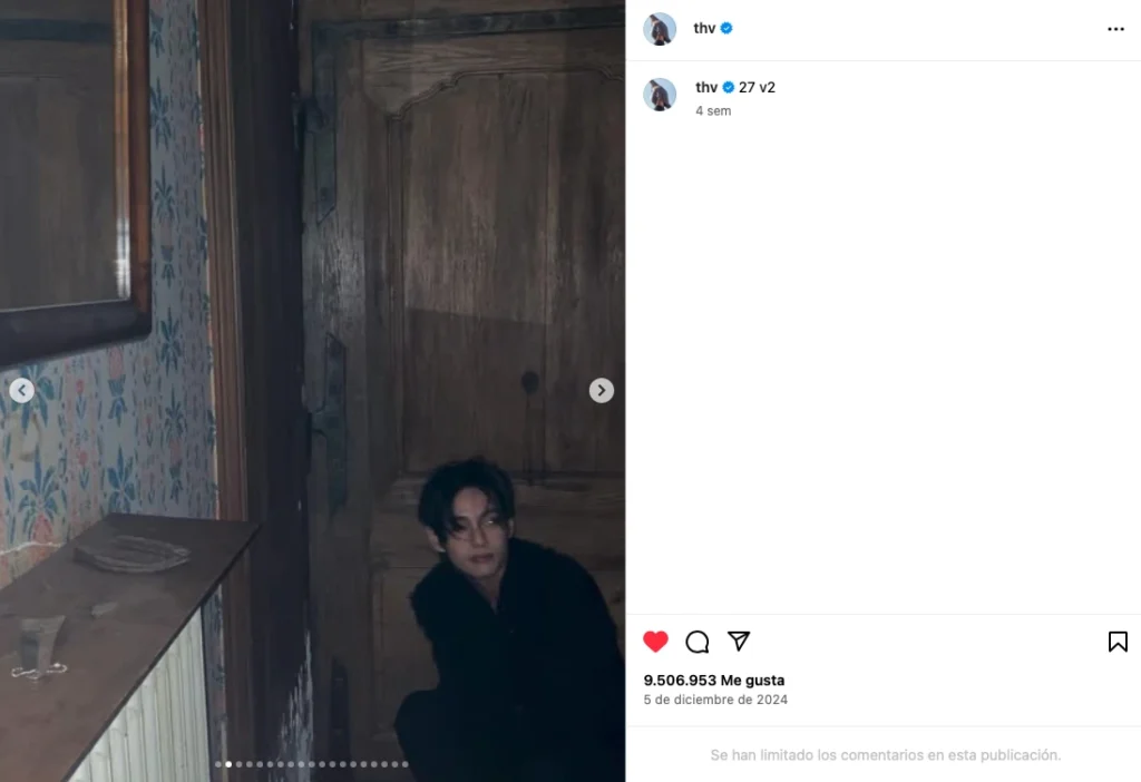 V Instagram