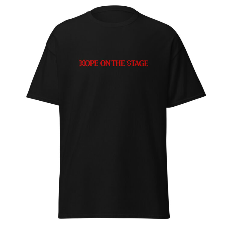 Camiseta J HOPE - Hope on the stage color negro unisex