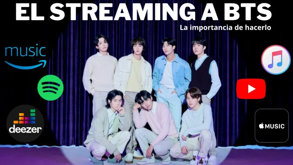 El streaming a BTS