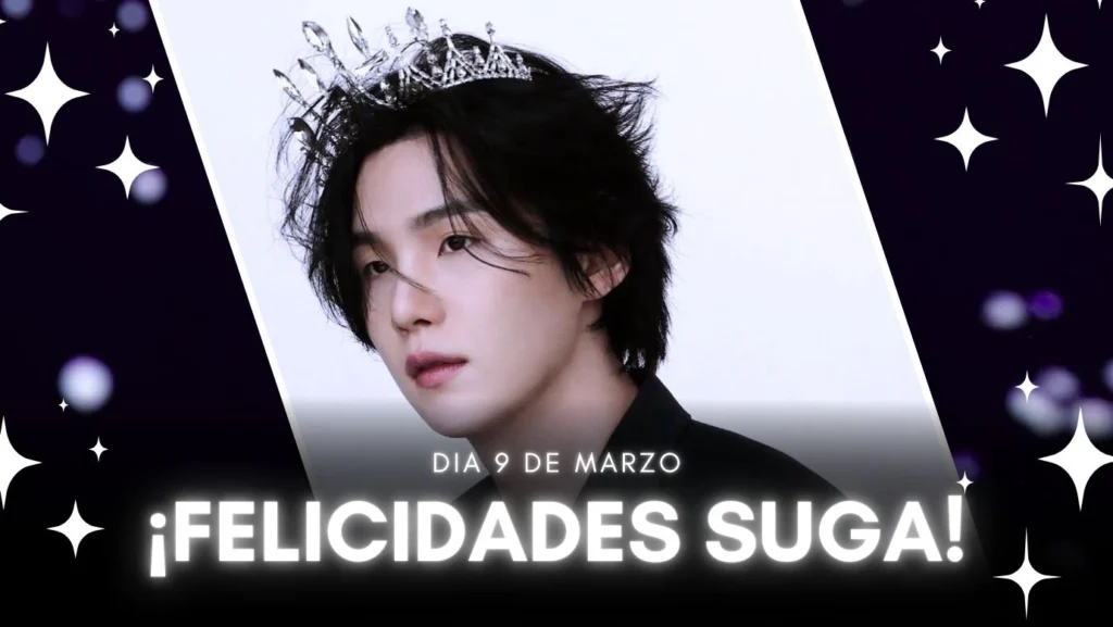 Suga ha celebrado su cumpleaños número 32