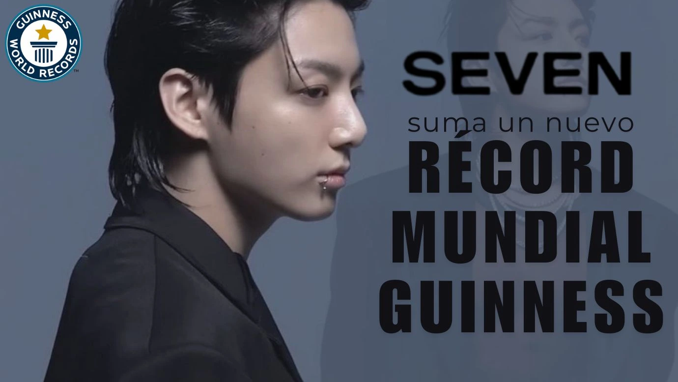 Jungkook alcanza un nuevo Guinness World Record con «SEVEN»