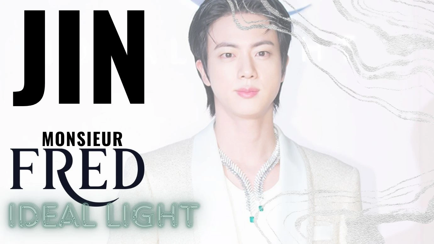 Jin en la gala «Monsieur Fred Ideal Light High Jewelry»